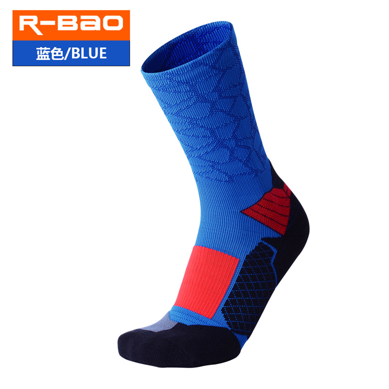 RBAO Basketball Socks Men Socks Towel Bottom Non Slip Elite Socks